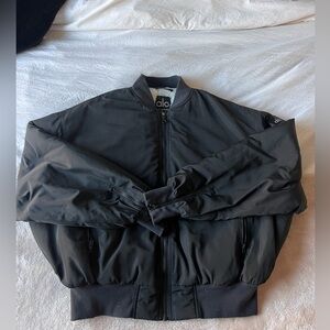 ALO Yoga Black Bomber Jacket